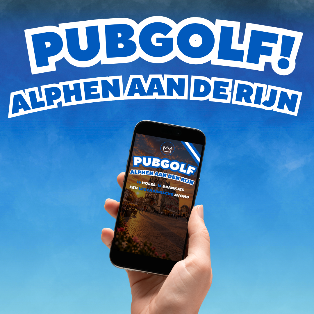Pubgolf Alphen aan de Rijn De Pubgolf Koning 1_5df3afa8-bc03-430c-b4e1-92fe2b292e52