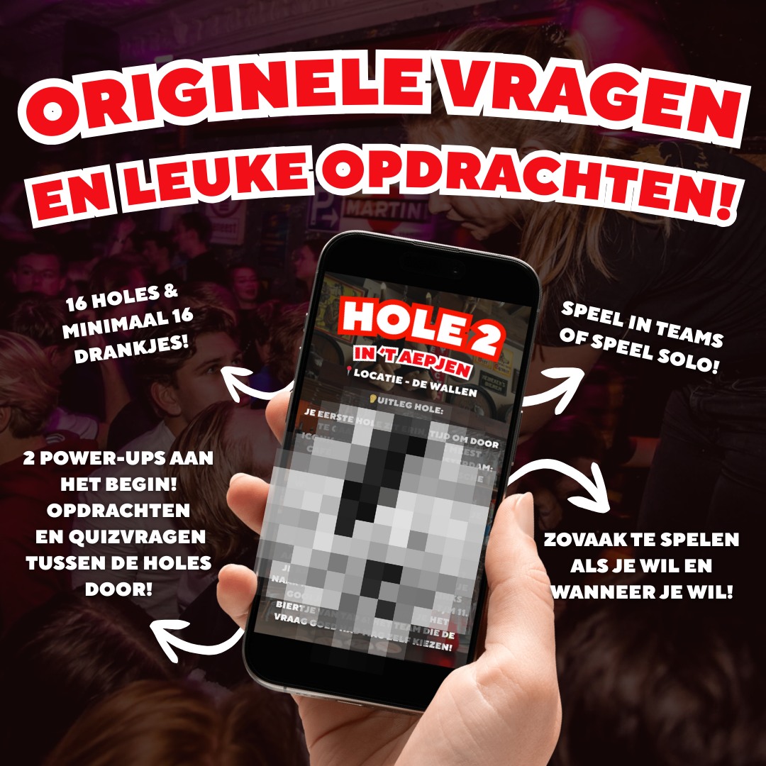 Pubgolf Amsterdam - Het Mokums Mutske