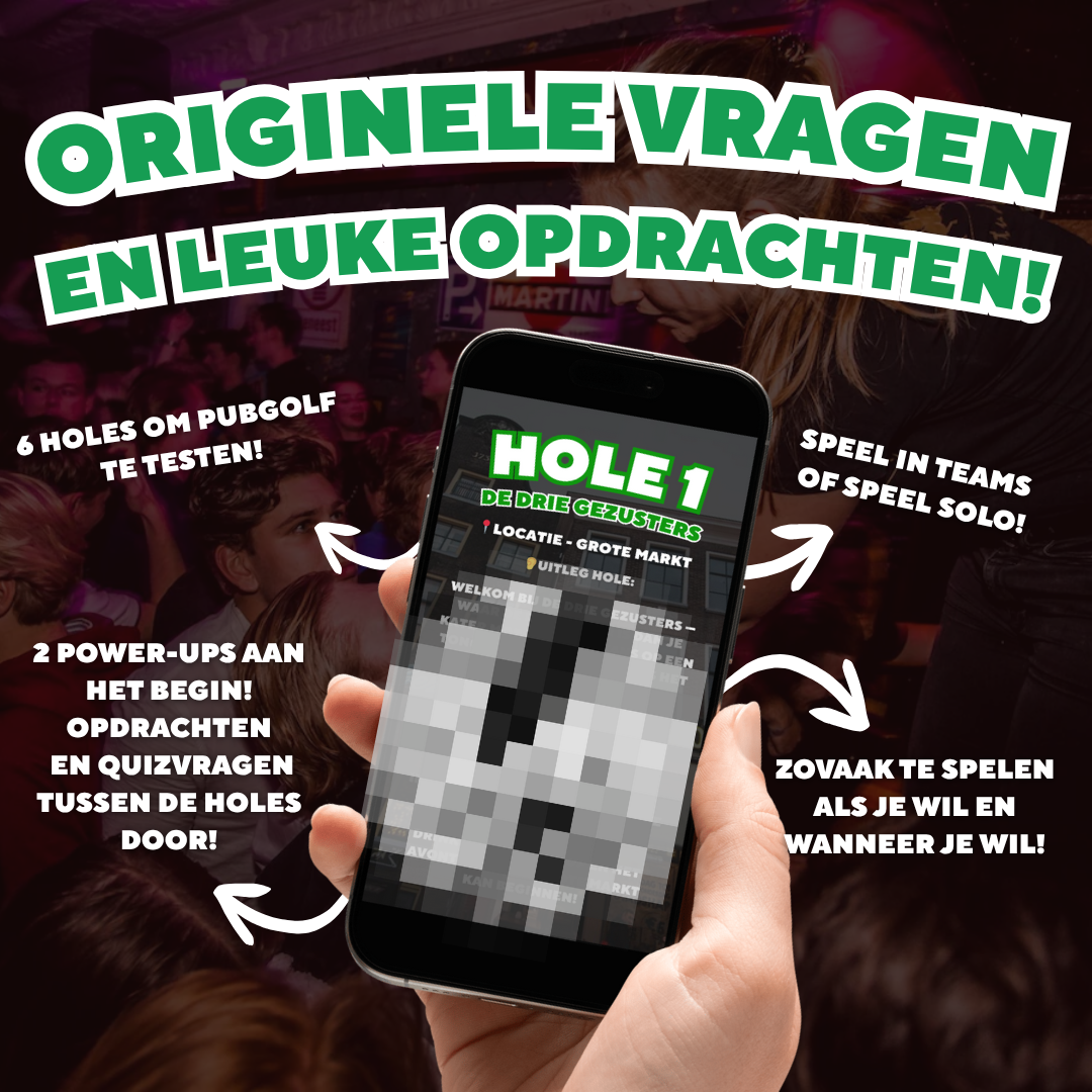 Mini Pubgolf Groningen - 6 holes