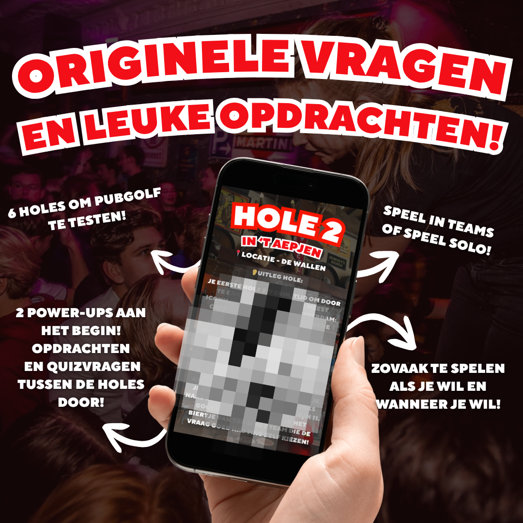 Mini Pubgolf Amsterdam - 6 holes