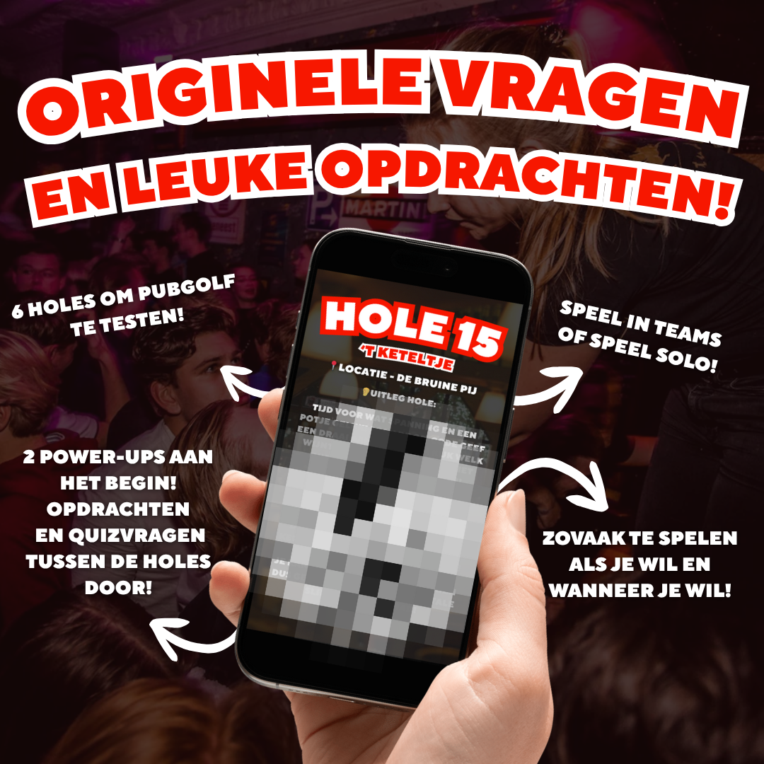 Mini Pubgolf Breda - 6 holes