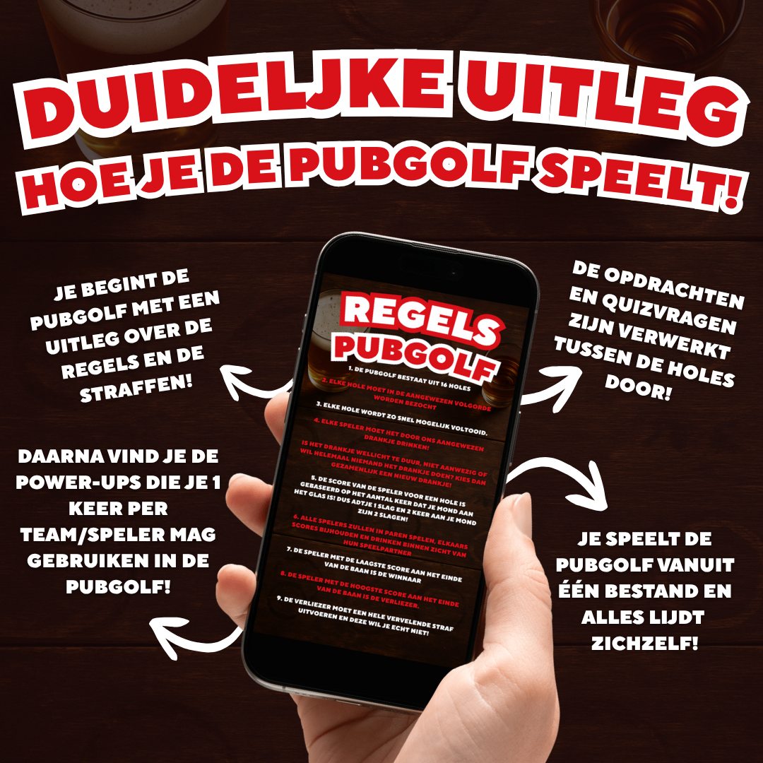 Mini Pubgolf Utrecht - 6 holes
