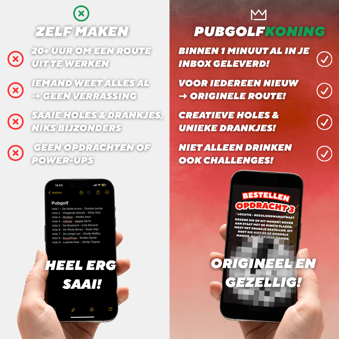 Mini Pubgolf Amsterdam - 6 holes