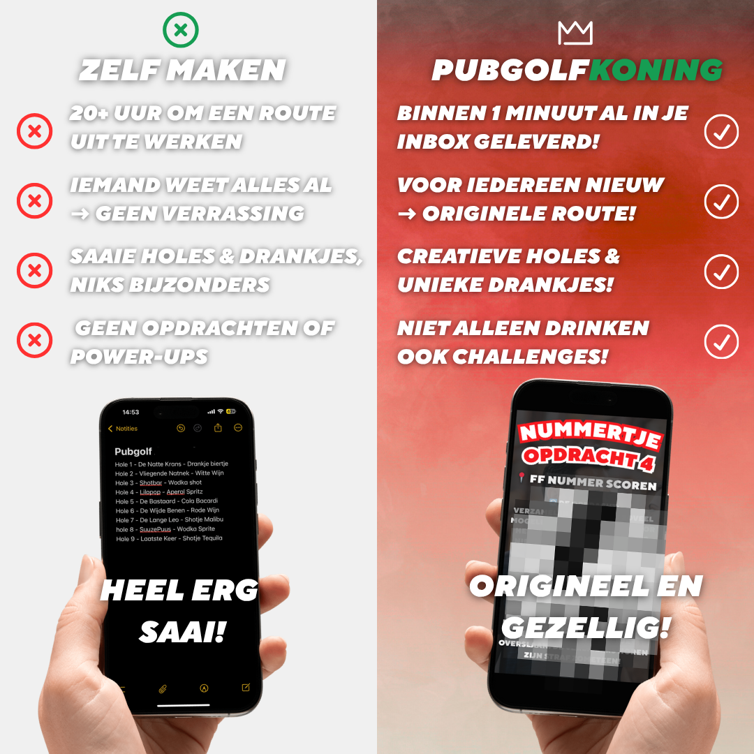 Mini Pubgolf Breda - 6 holes