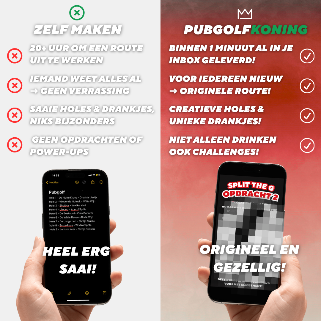 Mini Pubgolf Utrecht - 6 holes
