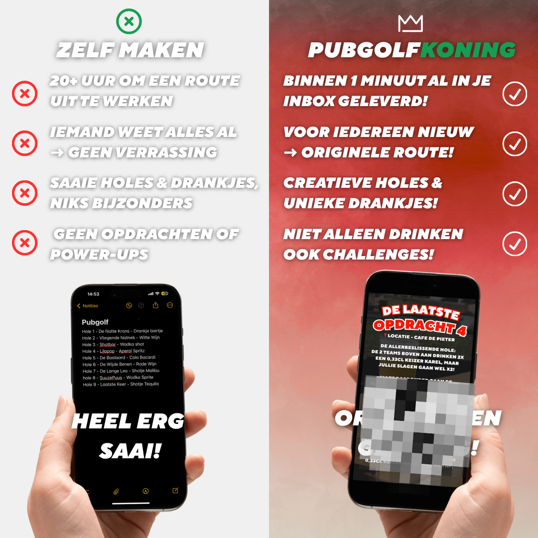 Mini Pubgolf Maastricht - 6 holes