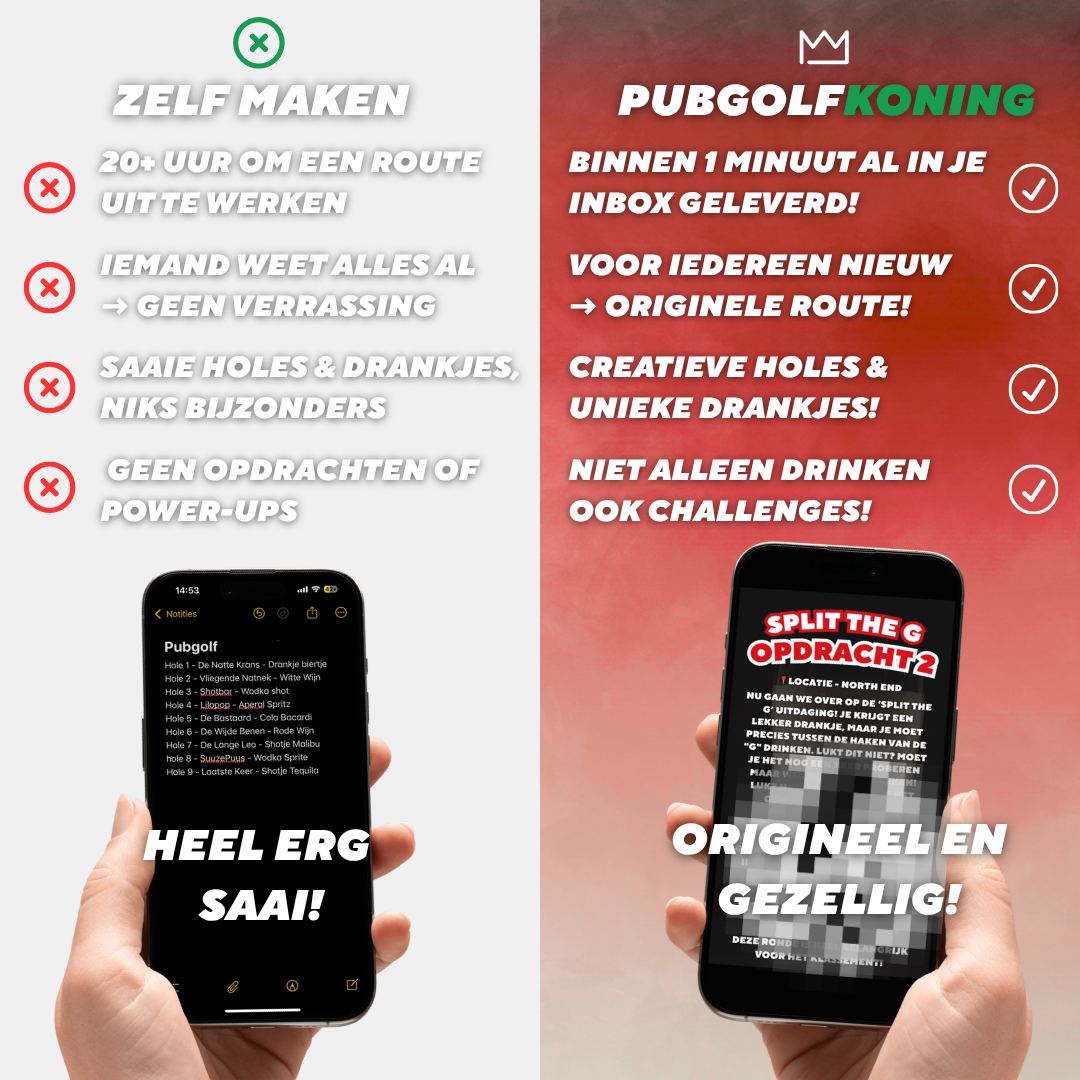 Mini Pubgolf Leiden - 6 holes