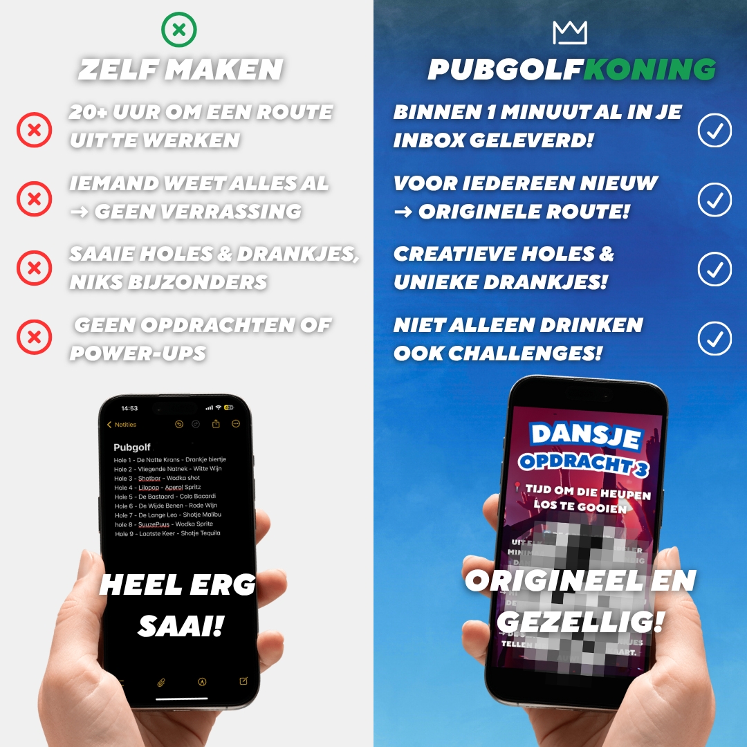 Mini Pubgolf Kampen - 6 holes