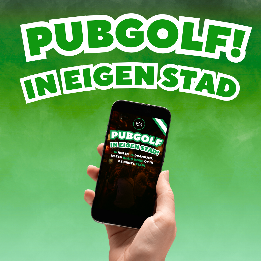 Pubgolf in eigen stad