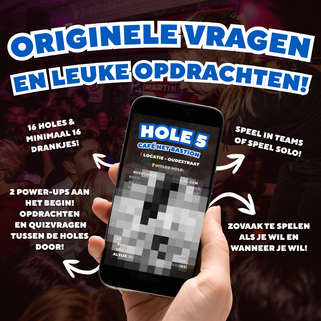 Pubgolf Kampen - De Kroegentocht op z'n Kampers!