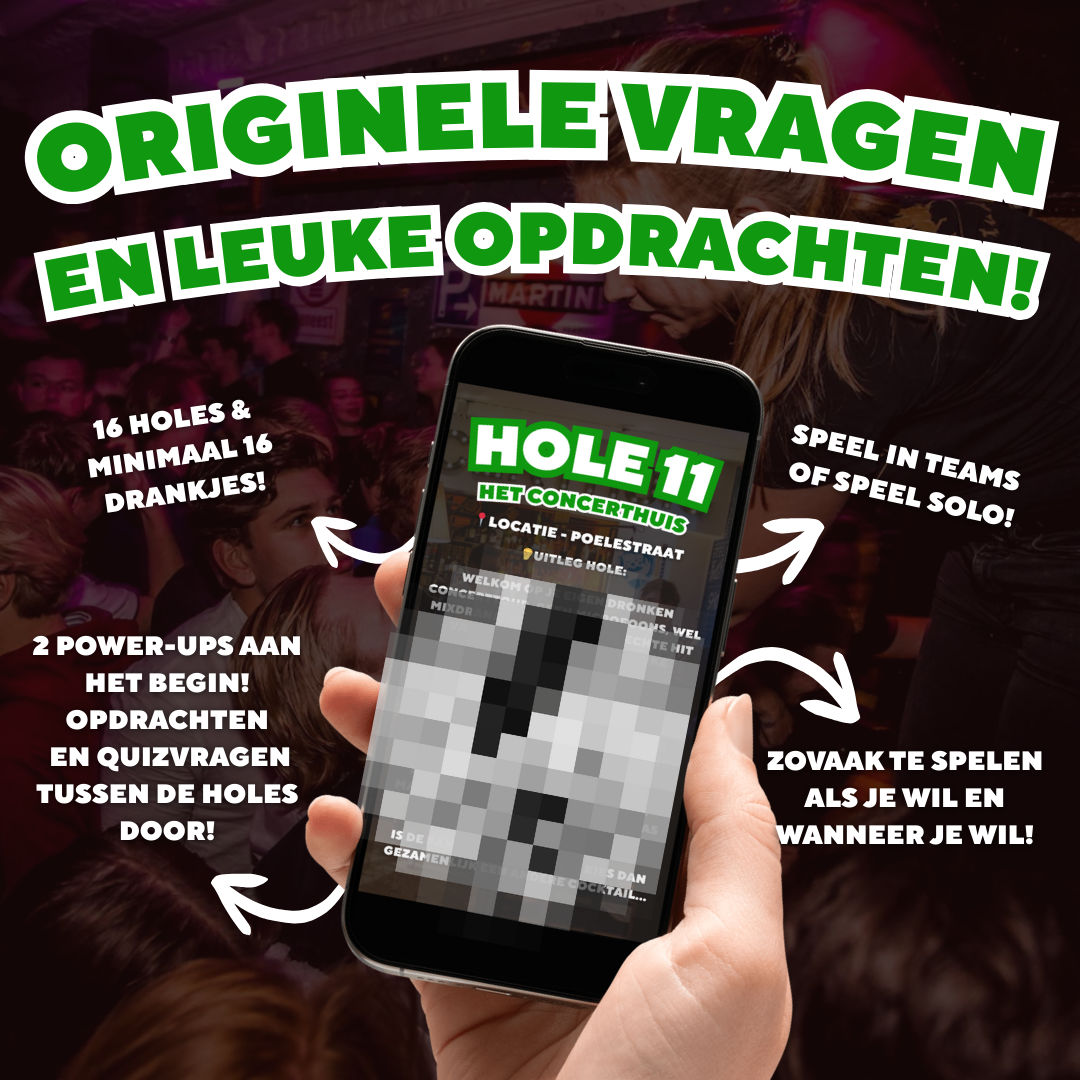 Pubgolf Groningen - Minder mou’en, meer zup’n!