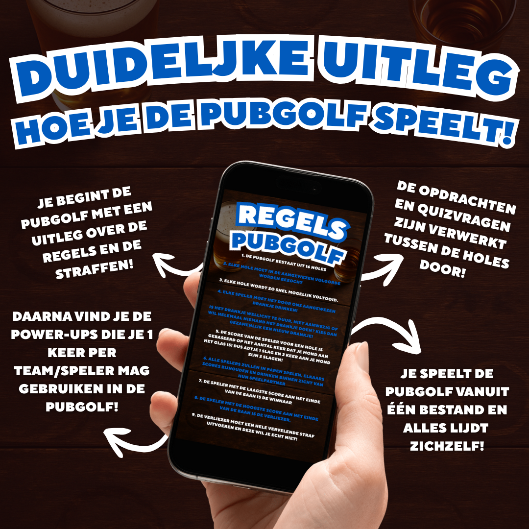 Pubgolf Kampen - De Kroegentocht op z'n Kampers!