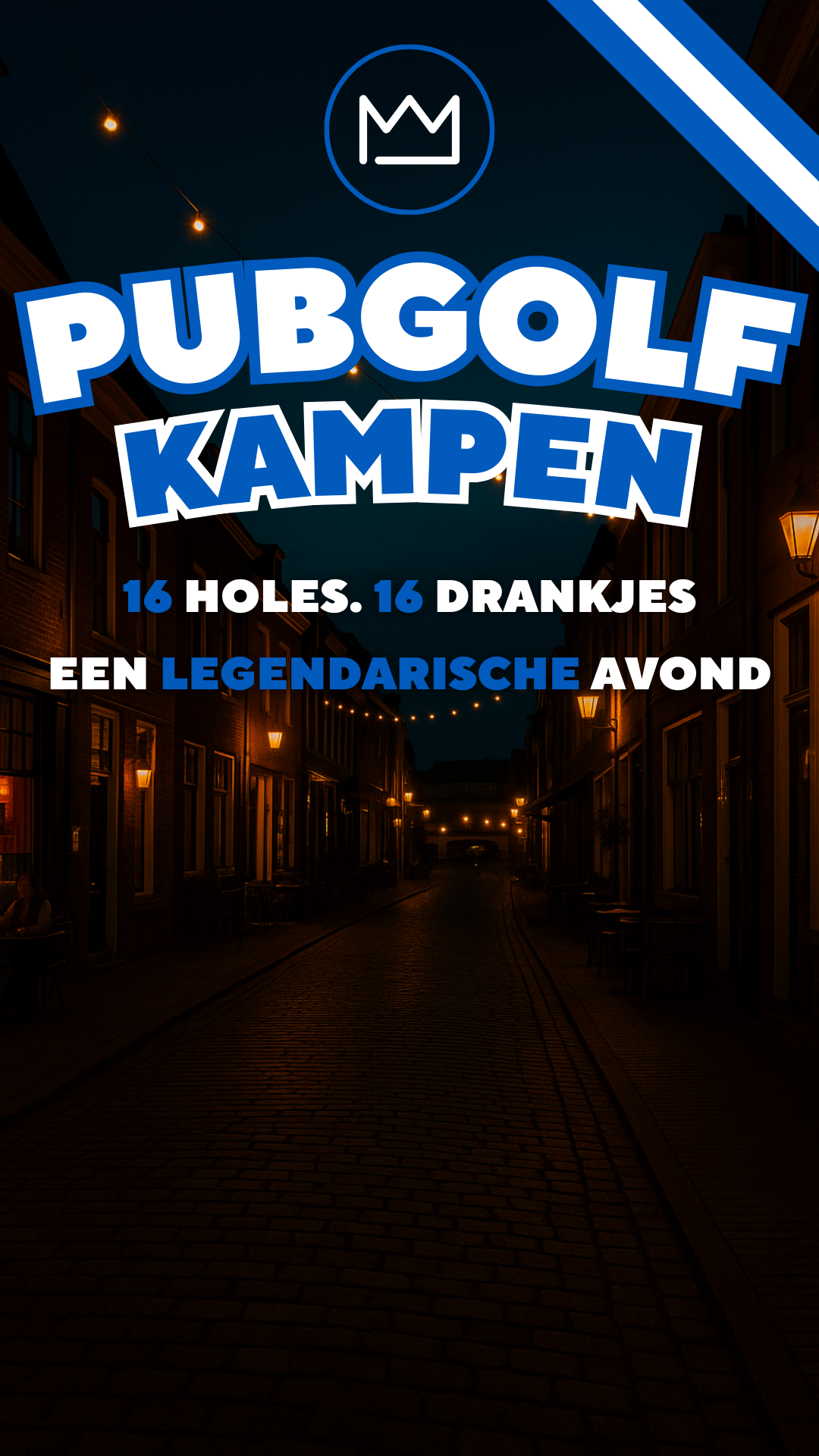Pubgolf Kampen - De Kroegentocht op z'n Kampers!